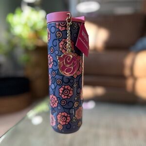 Starbucks x Wicked 2024 Glinda Floral Charm Stainless Steel Tumbler